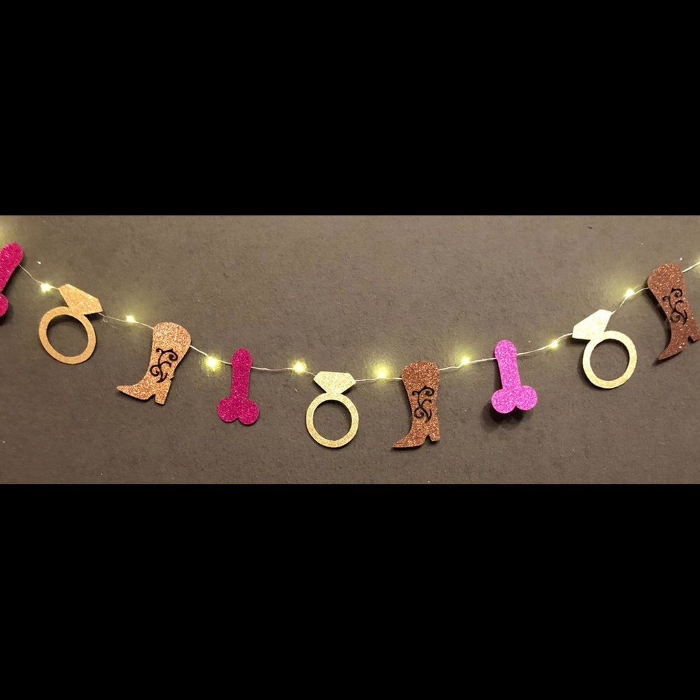 Bachelorette Garland with Lights